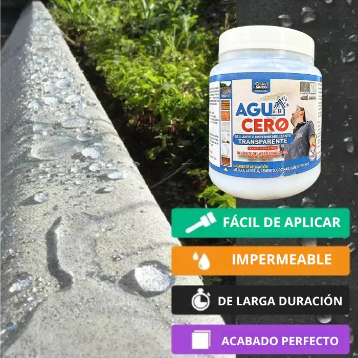 Dile Adiós a las Filtraciones – Aguacero™ Sellador Invisible 500 ml