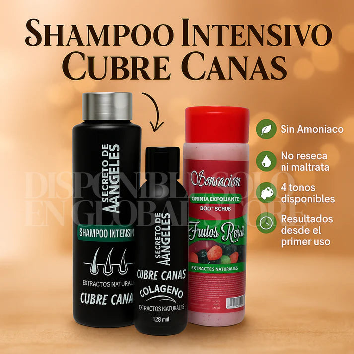 🌟 ¡Canas nunca más! Llévate 1 Shampoo Secretox y recibe 2 de obsequio