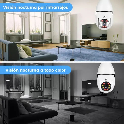 👉 Cámara IP Bombillo WiFi 360° – Seguridad Inteligente para tu Hogar